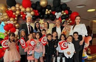 Hastanede 23 Nisan coşkusu