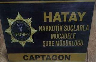 Hatay’da Captagon ile yakalanan 2 kişi tutuklandı