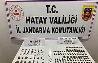 Hatay’da tarihi eser operasyonu