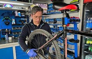 Havalar ısındı bisiklet bakımları hızlandı