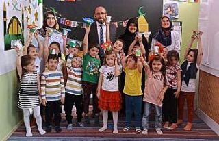 Hisarcıklı miniklerden Afganistanlı çocuklara...