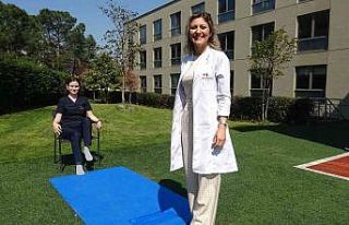 Hızla verilen kilolar egzersizle kontrol altında...