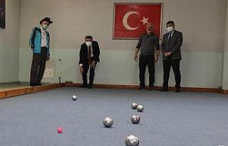 Huzurevi sakinleri Bocce ve Bilardoda iddialı