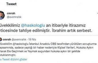 İbrahim Haskoloğlu tahliye oldu