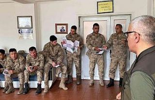 Iğdır’da Jandarma kaçak avlanmaya karşı eğitim...