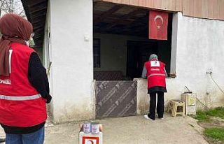 İhtiyaç sahibi vatandaşların kapısını Kızılay...