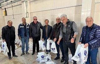 İhtiyaç sahipleri için 20 koyun kestiler