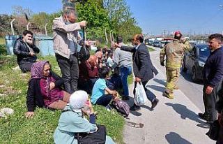 İkitelli’de İETT otobüsünün karıştığı...