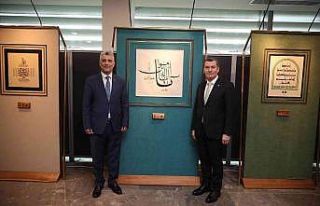 “İman Ayetleri Hat Sergisi” Zeytinburnu Kültür...