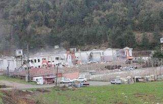 İnebolu M Tipi Kapalı Ceza İnfaz Kurumu yıkılıyor