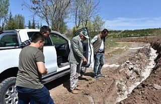 İnönü Belediyesi Martlı Suyu’ hattını yeniliyor