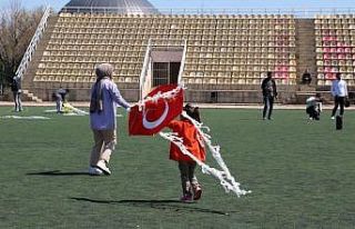 İnönü Üniversitesinde uçurtma şenliği