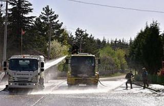 İnönü’de bayram temizliği çalışmaları başladı