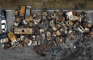 Irpin kenti harabeye döndü