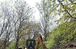 İskilip’te tarımsal sulama bentleri temizlendi