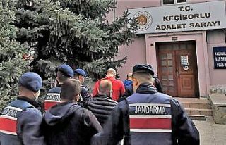 Isparta’da aranan telefon dolandırıcıları Denizli’de...
