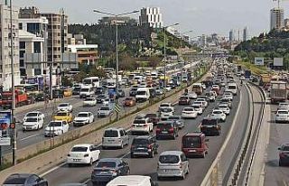 İstanbul’da bayram öncesinde trafik yoğunluğu