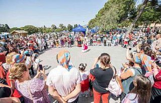 İzmirli minikler 23 Nisan’da eğlenceye doydu