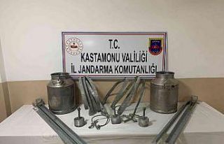 Jandarma ekiplerinin şüphesi hırsızı ele verdi
