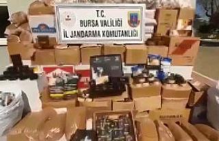 Jandarma sigara kaçakçılara göz açtırmıyor