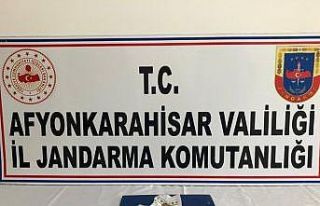 Jandarma üst araması yaptığı şahıstan esrar...