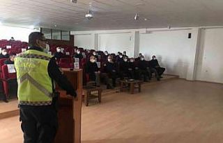 Jandarmadan hükümlü ring aracı şoförlerine eğitim