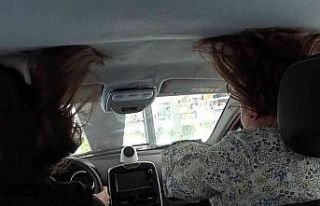 Jandarmadan ’trafik’ eğitimi: Simülasyon aracında...