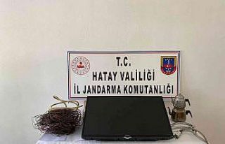 Kablo ve yayla evi hırsızları yol kontrolünde...