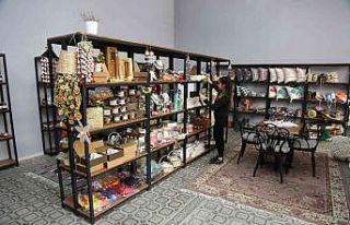 Kadın kooperatiflerinin ürünleri bu mağazada sergileniyor