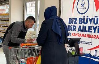 Kahramanakazan’da Ramazan’da ihtiyaç sahiplerine...