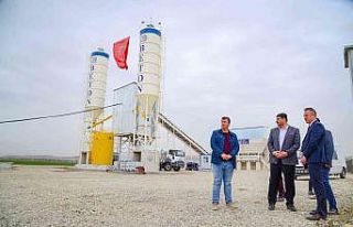 Kahramankazan Belediyesi kendi betonunu üretmeye...