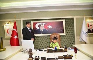 Kahramankazan’ın minik başkanları