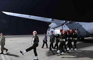 Kahramanmaraşlı şehidin naaşı memleketine getirildi