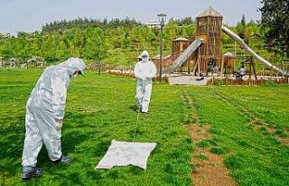 Kahramanmaraş’ta zararlılarla mücadele