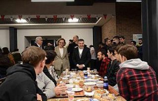 Kampüste iftar yemeği düzenlendi