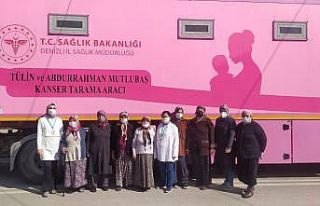 Kanser tarama tırında yüzlerce kişiye teşhis...