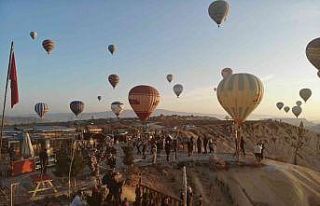 Kapadokya’da bir hafta aradan sonra tekrar havalanan...