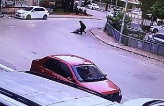 Kapkaççı dehşeti kamerada