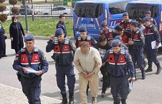 Karaman’da hızlı tren hattından döşeme ray...