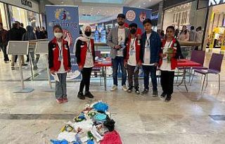 Karbon ayak iziyle çevre kirliliğine dikkat çektiler