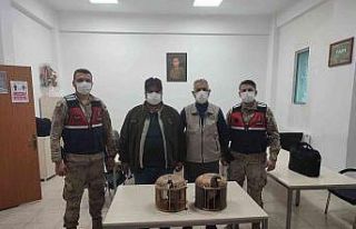 Kars’ta kaçak avcı suçüstü yakalandı