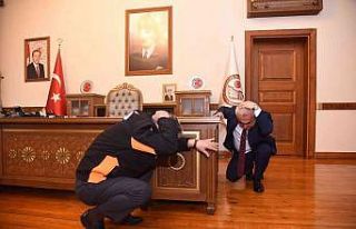 Kastamonu’da deprem tatbikatı yapıldı