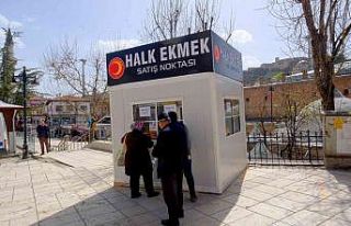 Kastamonu’da halk ekmek satışı başladı