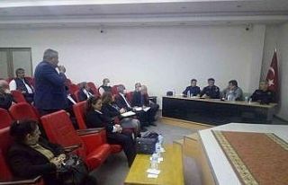 Kaymakam Balcı muhtarlardan sorunları dinledi