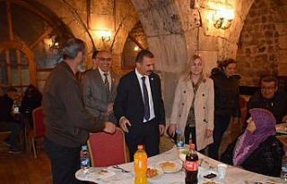Kaymakam Demirbilek, şehit ailesi ve gazilerle iftarda...