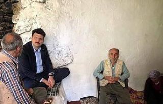 Kaymakam Kurt’tan ihtiyaç sahibi ailelere ziyaret