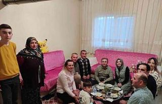 Kaymakam Mutlu vatandaşın iftar sofrasında