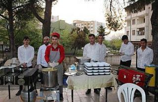 Kaymakam Ünal, emniyet müdürlüğü personeli ile...