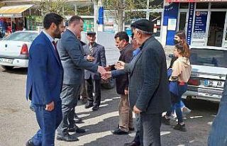 Kaymakam Yılmazer, esnafla buluştu