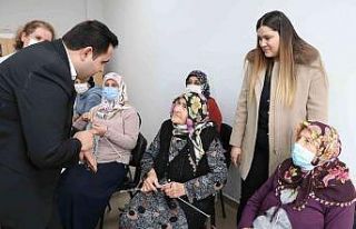 Kaymakamdan ’süper nineler’e yakın ilgi